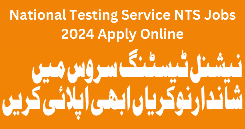 National Testing Service NTS Jobs 2024 Apply Online
